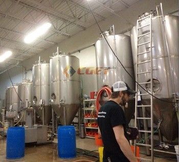 jakość  SUS 304 Craft Beer Brewing Equipment 4 BBL Brewing System With ISO CE Certificated fabryka