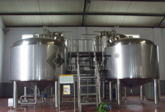jakość  Stainless Steel Turnkey Microbrewery Equipment Brewhouse System Craft Brewing Plant fabryka