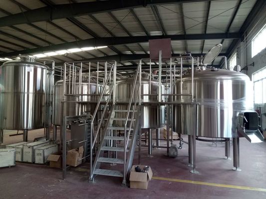 jakość  Auto Control Stainless Steel Brewing Equipment Brewhouse System For Brewpub fabryka