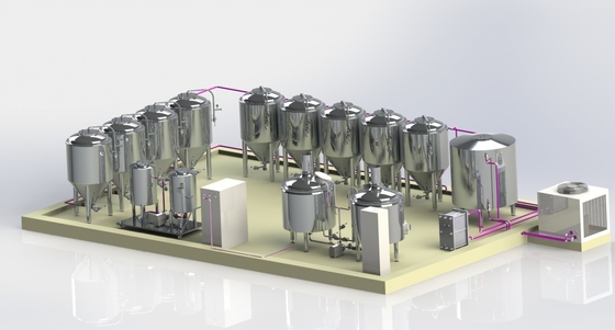 Custom Design Home Brew Urządzenia do parzenia Browarownia do produkcji piwa Walt