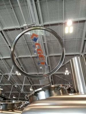 10BBL Brewhouse Large Scale Urządzenia do parzenia Półautomatyczny Panel sterowania