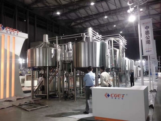 Ekran dotykowy Duży domowy sprzęt do parzenia 2000L Sus304 Brewhouse Equipment