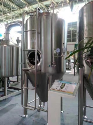Pub / Beer Bar Large Home Brewing Systems Zbiornik do fermentacji piwa z płaszczem stożkowym