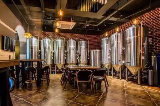 3 Bbl 5 Bbl Brewing System Komercyjne urządzenia do produkcji piwa 7Bbl Brewhouse