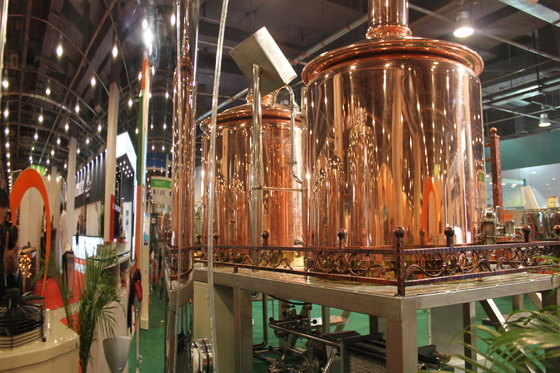 Semi Auto Steam Urządzenia do parzenia, 500L Microbrewery Machine