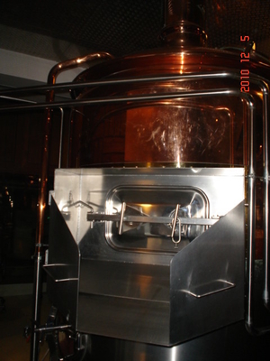 Semi Auto Steam Urządzenia do parzenia, 500L Microbrewery Machine