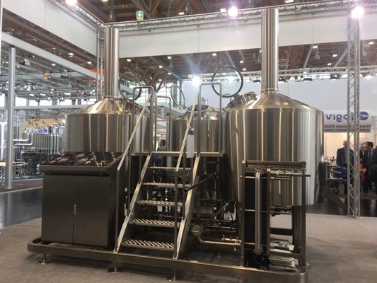 SUS 304 7Bbl Large Scale Urządzenia do parzenia Semi Automatic Control System