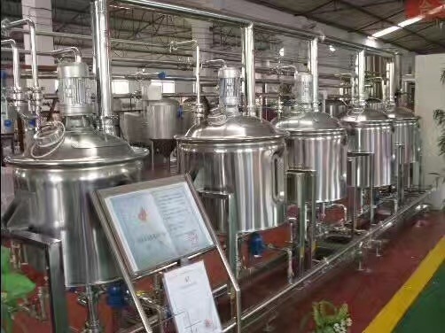 380V 50Hz Piwo rzemieślnicze Urządzenia do parzenia Home Microbrewery System 3 lata gwarancji
