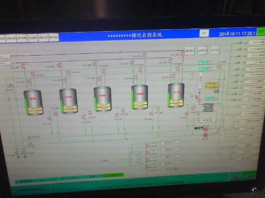 Kontrola fermentacji Przemysłowe urządzenia do produkcji piwa w pomieszczeniu laboratoryjnym