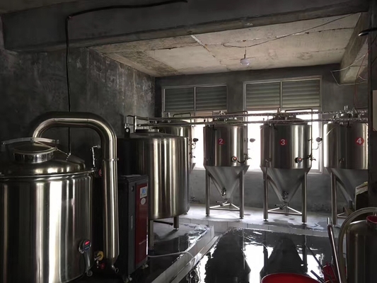 Basic Home Small Scale Beer Urządzenia do parzenia Brewpub Mini Brewery System