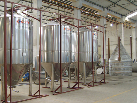 SS Urządzenia do parzenia Zbiornik do fermentacji piwa ze stali nierdzewnej 2Bbl 3Bbl 5Bbl 10Bbl