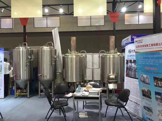 10 Bbl Sprzęt do produkcji piwa System piwowarski ze stali nierdzewnej Pojemność 500L