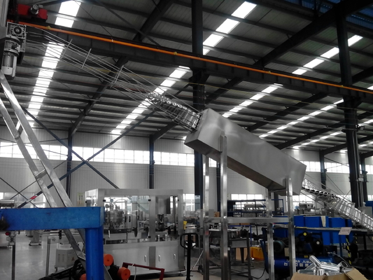Elektryczna linia produkcyjna browaru Automatyczne płukanie butelek Napełnianie i zamykanie maszyny