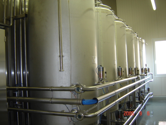 CIP Clearing System Brewery Linia produkcyjna Electric Driven Type For Beer