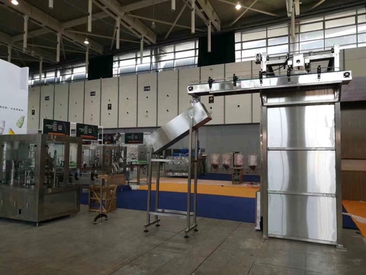 Elektryczna linia produkcyjna do pakowania w 3 fazach 50Hz, puszka do butelkowania, maszyna do depaletyzacji