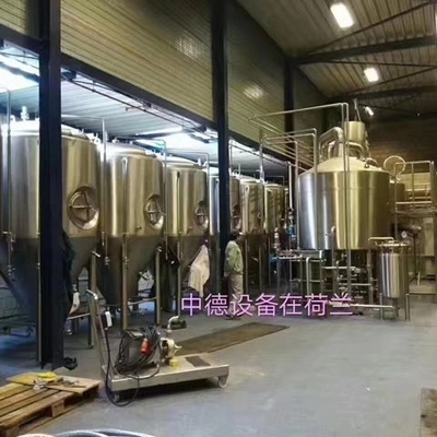 Sterowanie PLC Profesjonalne urządzenie do zaparzania System domowej piwowarii 1000L