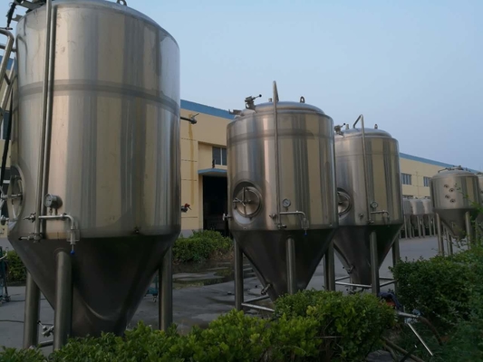 SUS304 Piwo rzemieślnicze Urządzenia do parzenia 20bbl z kontrolką Carbonation Stone PLC
