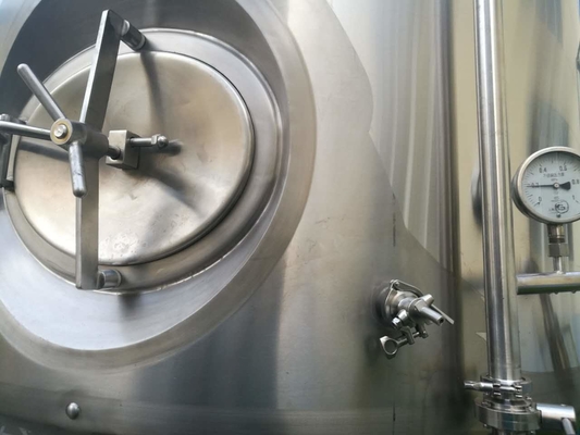 SUS304 Piwo rzemieślnicze Urządzenia do parzenia 20bbl z kontrolką Carbonation Stone PLC