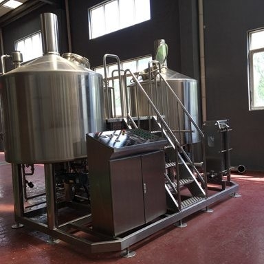 Wyposażenie browaru pod klucz 3 Vessel Brewhouse SS Urządzenia do parzenia 20Bbl