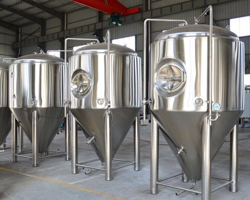 10Bbl Wielkogabarytowe urządzenia do parzenia z podgrzewaniem parowym fermentacji