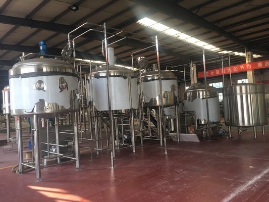 10Bbl Wielkogabarytowe urządzenia do parzenia z podgrzewaniem parowym fermentacji