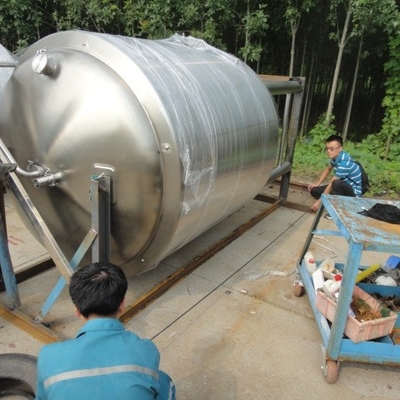 Pionowe przemysłowe urządzenia do warzenia SS304 Zbiorniki fermentacyjne Beer Mash Tun
