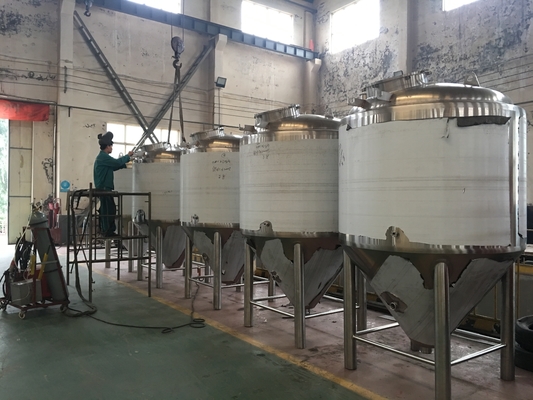 Urządzenie do parzenia piwa o dużej skali 5000L Typ pionowy Powierzchnia polerowana