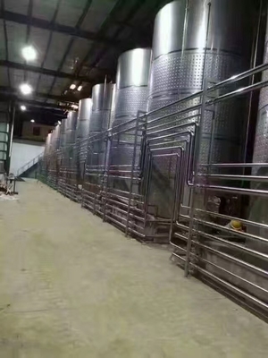 120 Bbl Large Beer Fermenter &quot;pod klucz&quot; Browar Line z płaszczem stożkowym