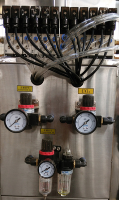 2 głowice Ekran dotykowy Piwna Keg Pralka Pneumatic Electric Driven Type