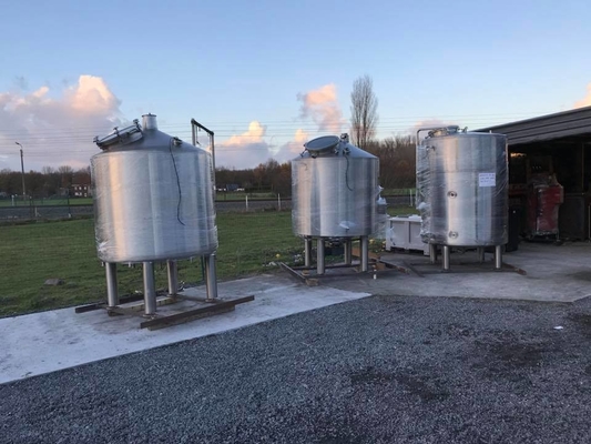 1200L Small Scale Commercial Brewing Systems Mini Brewery Equipment