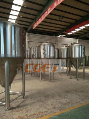 20 Bbl Fermenter Zbiornik ze stali nierdzewnej Przemysłowy sprzęt do parzenia piwa