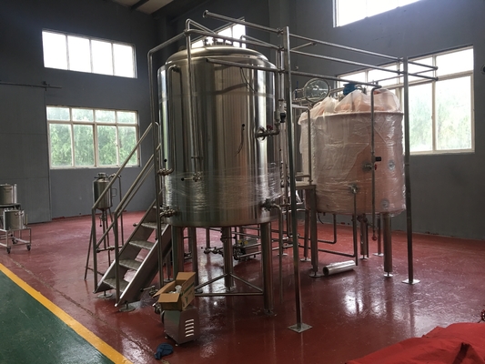 Mały Pojemność System Warzenia Piwa 10Hl Zbiorników Fermentacyjnych Fermenter ze Stali Nierdzewnej
