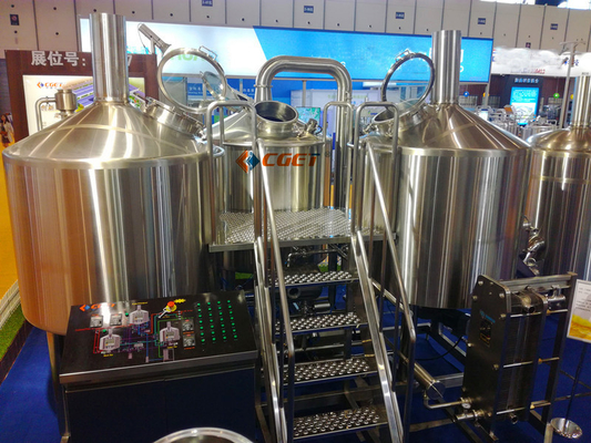 SUS 304 Urządzenia do parzenia piwa rzemieślniczego 1000L System parzenia z certyfikatem ISO CE