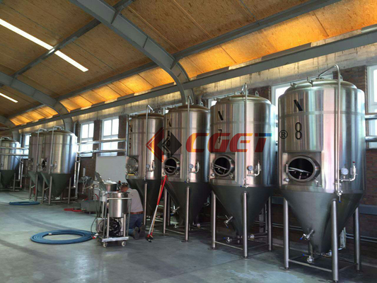 SUS 304 Urządzenia do parzenia piwa rzemieślniczego 1000L System parzenia z certyfikatem ISO CE