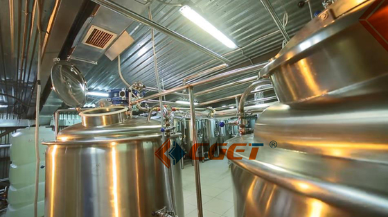 SUS 304 Sprzęt do parzenia piwa rzemieślniczego 2000L System parzenia z certyfikatem ISO CE