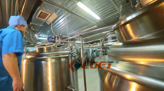 SUS 304 Sprzęt do parzenia piwa rzemieślniczego 2000L System parzenia z certyfikatem ISO CE