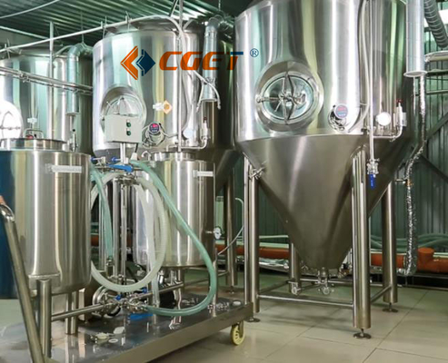 SUS 304 Sprzęt do parzenia piwa rzemieślniczego 2000L System parzenia z certyfikatem ISO CE